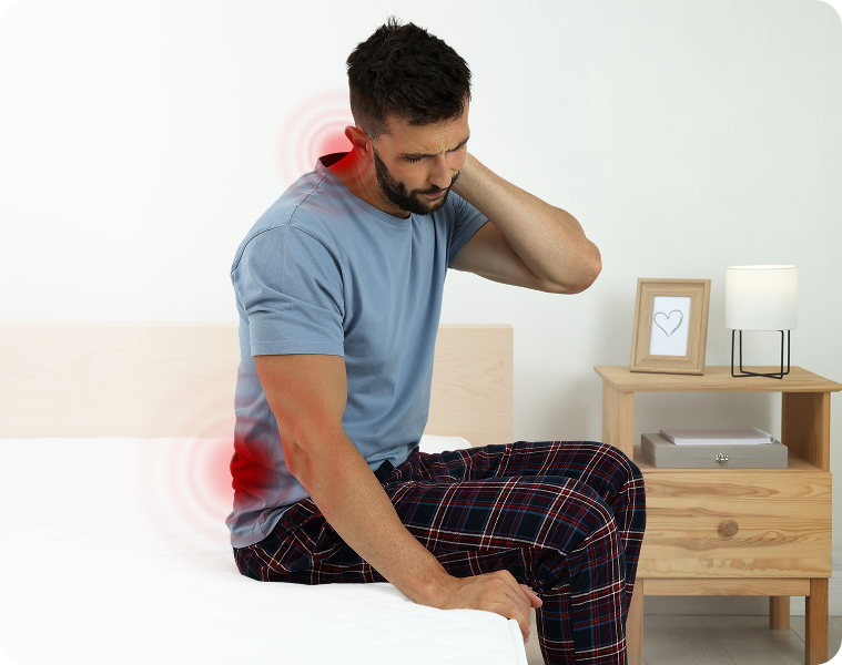 guy in pain